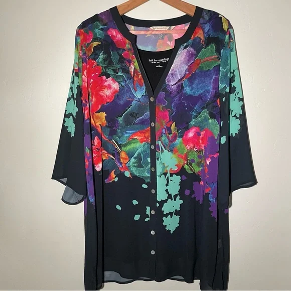 Soft Surroundings Tunic Top - Picture 13 of 15